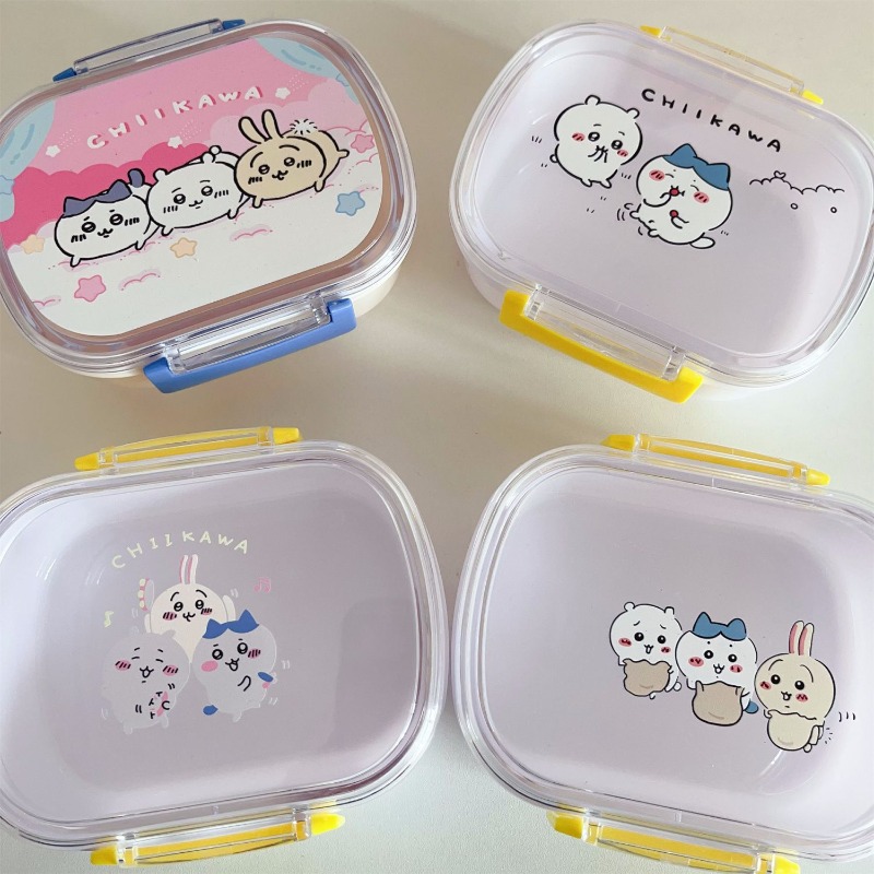 Meal Prep No Microwave - Sıcak Chiikawa Taşınabilir Beslenme Kutusu Mikrodalgada