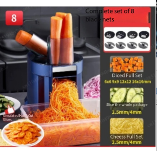 Meal Prep Zucchini - 3'ü 1 Arada Otomatik Sebze Doğrayıcı