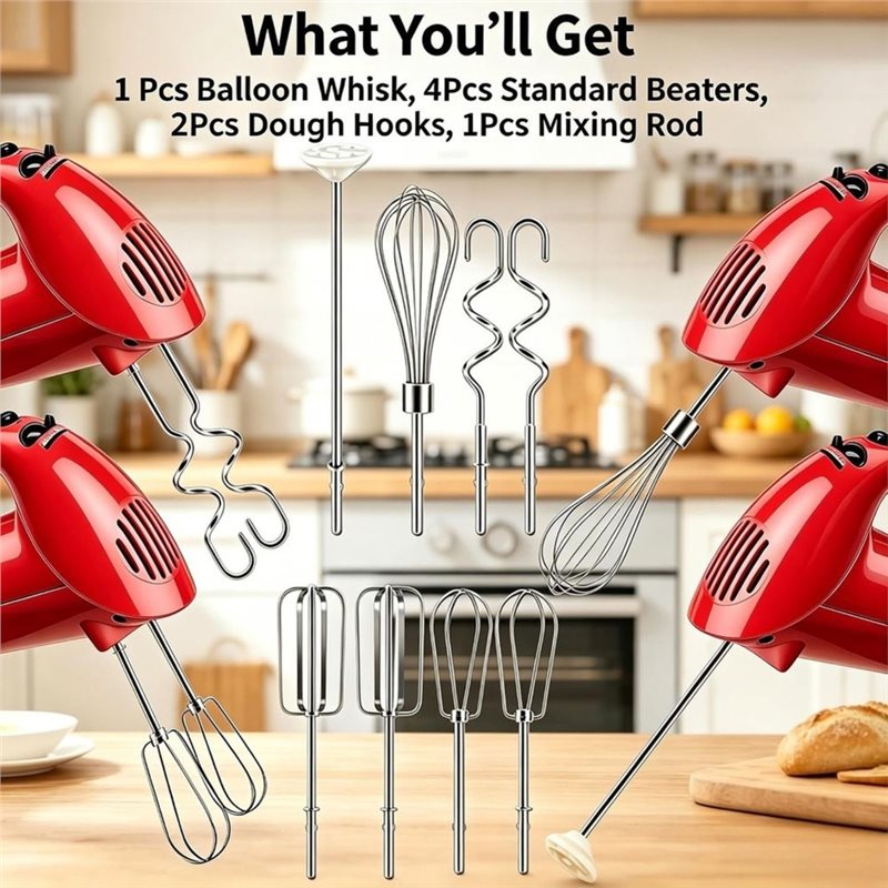 B02C-Paslanmaz Çelik Kitchenai - Kitchenaid Mixer Hand Mixer incelemesi ve fiyatı