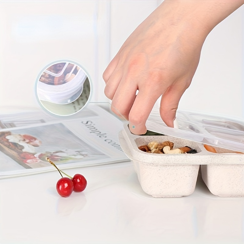 3 adet Bento aperatif kapaklı  - Meal Prep No Microwave incelemesi ve fiyatı