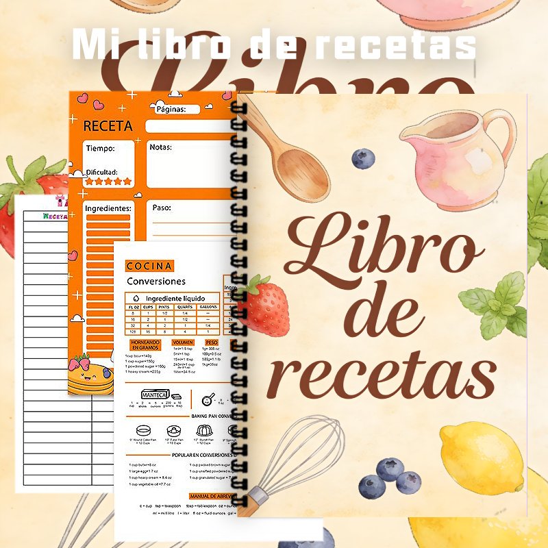 A5 Kağıt İspanyolca Tarif Kita - Meal Prep Healthy Recipes incelemesi ve fiyatı