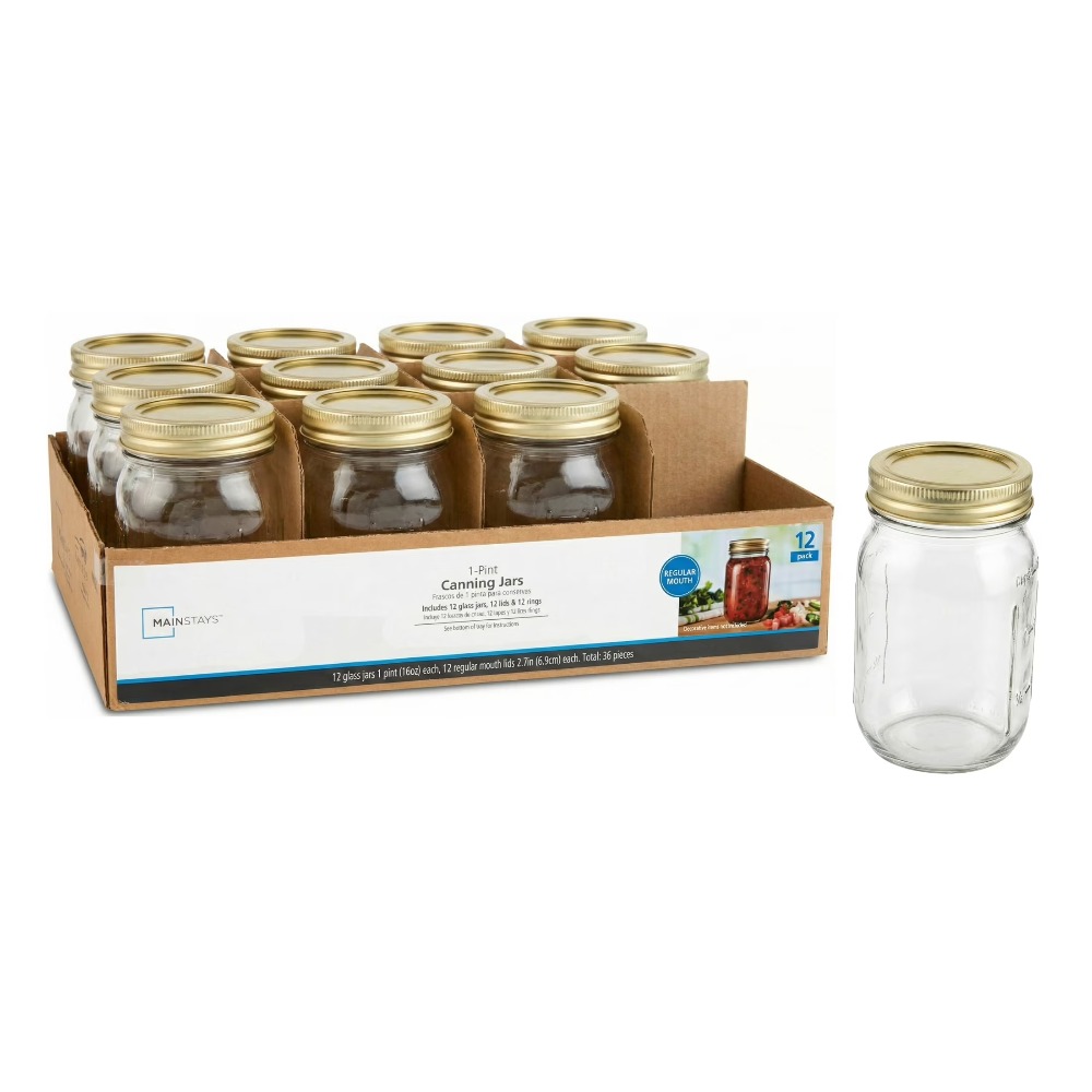 Mainstays 16oz Mason Kavanozla - Meal Preparation incelemesi ve fiyatı