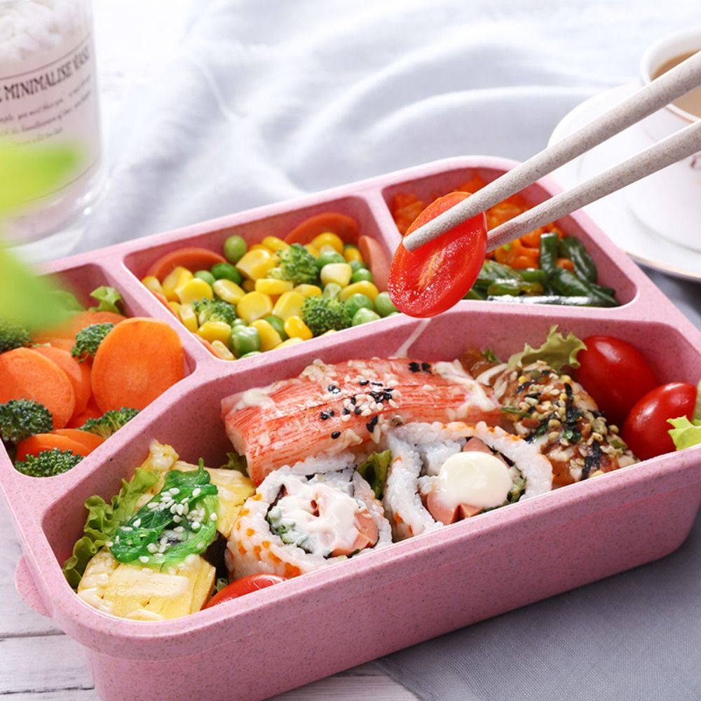 4 bölmeler çocuklar Bento kutu - Meal Prep Kinder incelemesi ve fiyatı