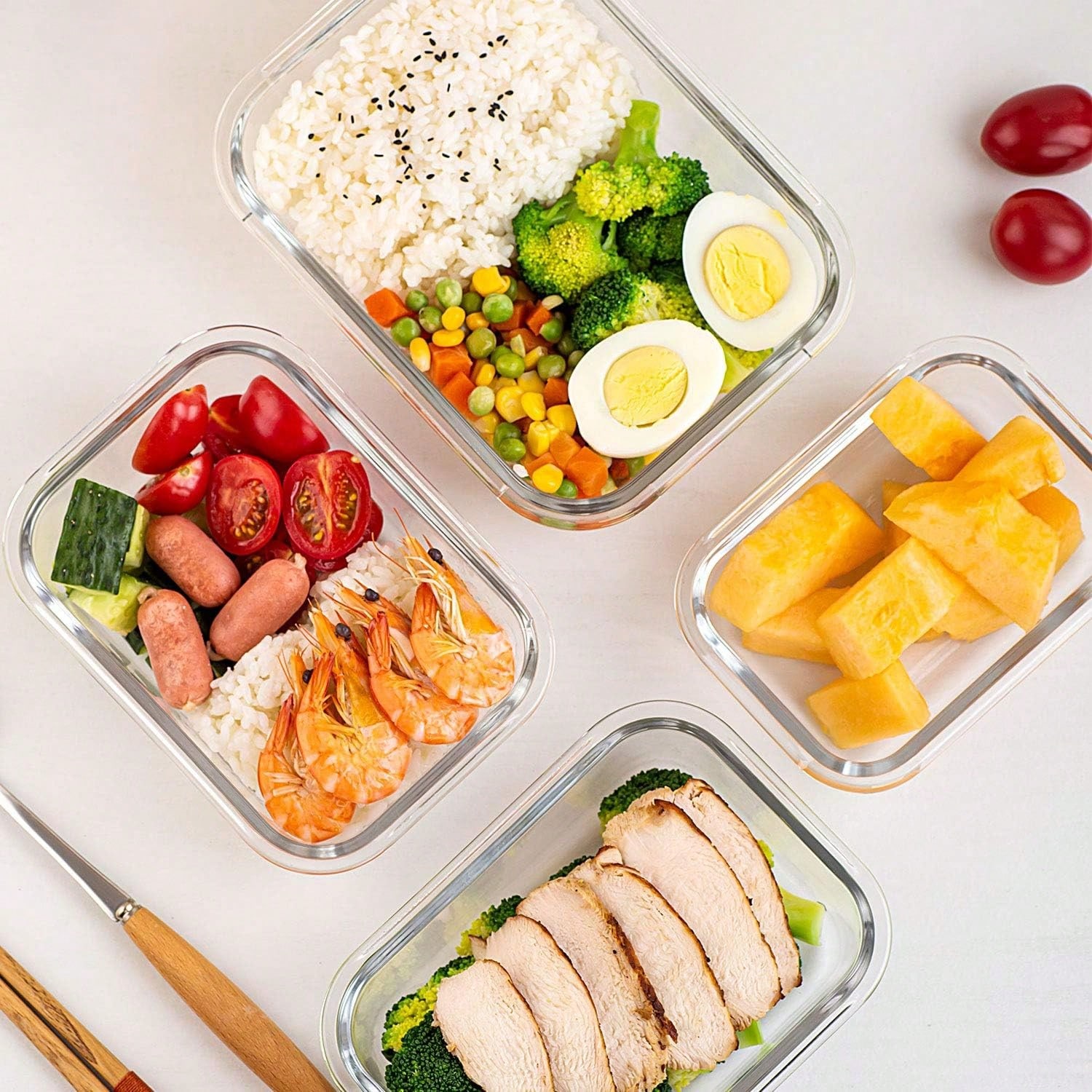 10'lu Paket Cam Yemek Hazırlık - Meal Preparation incelemesi ve fiyatı
