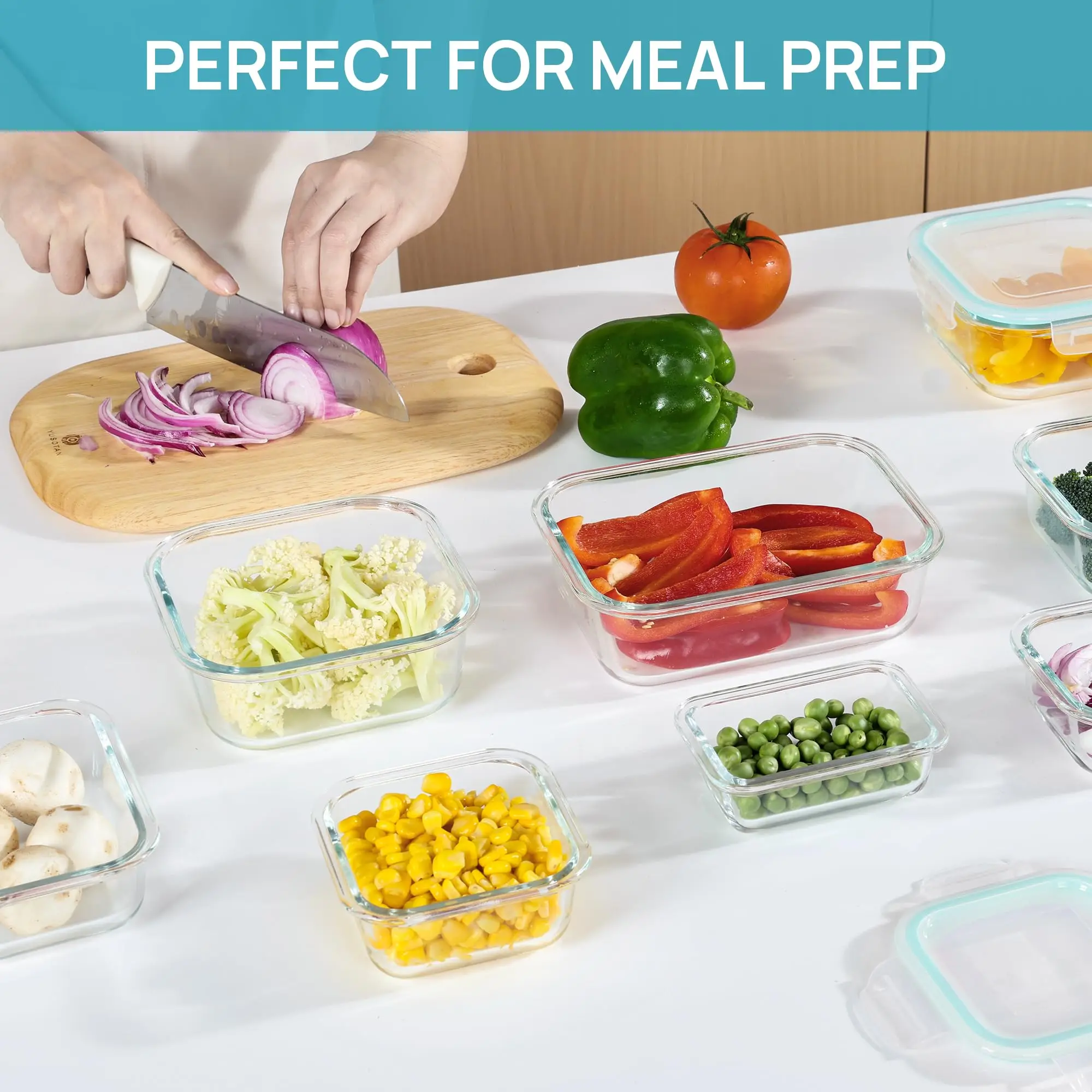 Cam Öğle Yemeği Kutusu Gıda Sa - Meal Preparation incelemesi ve fiyatı